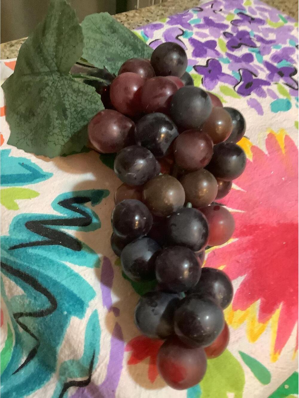 Artificial Grape Cluster Decor - Multi Color Set - Picture 6 of 9